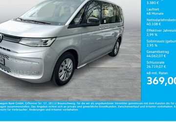 VW T7 Multivan 5.450 km 43.488 &euro; Dortmund 44379