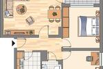 Etagenwohnung Lüdenscheid Othlinghausen - 3 Zimmer, 63 m&sup2;, 479&euro; | Angebot:21094490