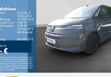 VW T7 Multivan 44.513 km 42.610 &euro; Bochum 44892